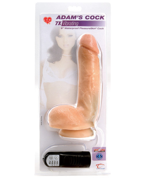 Adams Vibrating Cock - White (OUT OF STOCK)