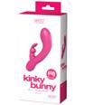 VeDO Kinky Bunny Rechargeable Rabbit Vibrator - Pretty in Pink