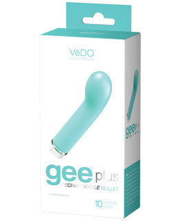 VeDO Gee Plus Rechargeable Vibe - Turquoise